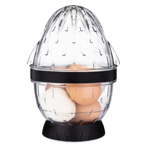  EZ EGGS Hard Boiled Egg Peeler, 3 Egg Capacity – Handheld  Specialty Kitchen Tool Peels Egg Shells in Seconds (As Seen on TV): Home &  Kitchen